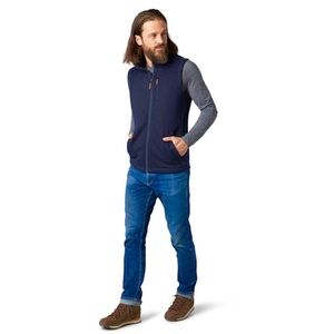 New Smartwool Navy Blue Men's Vest